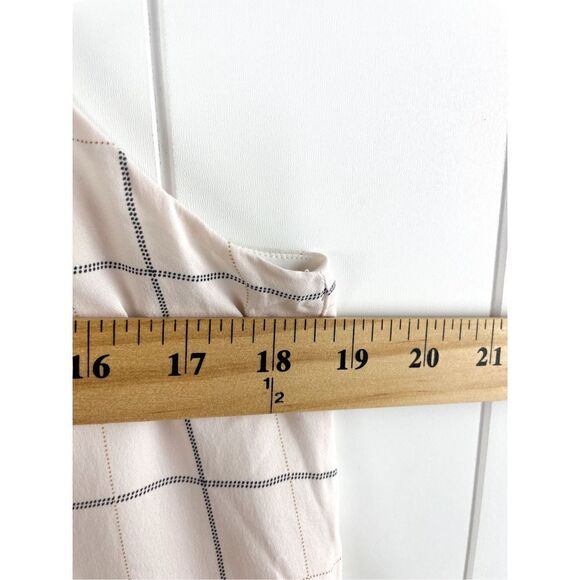 THEORY Espere Tile Print Tie-Neck Dress Size 8 - Picture 4 of 8